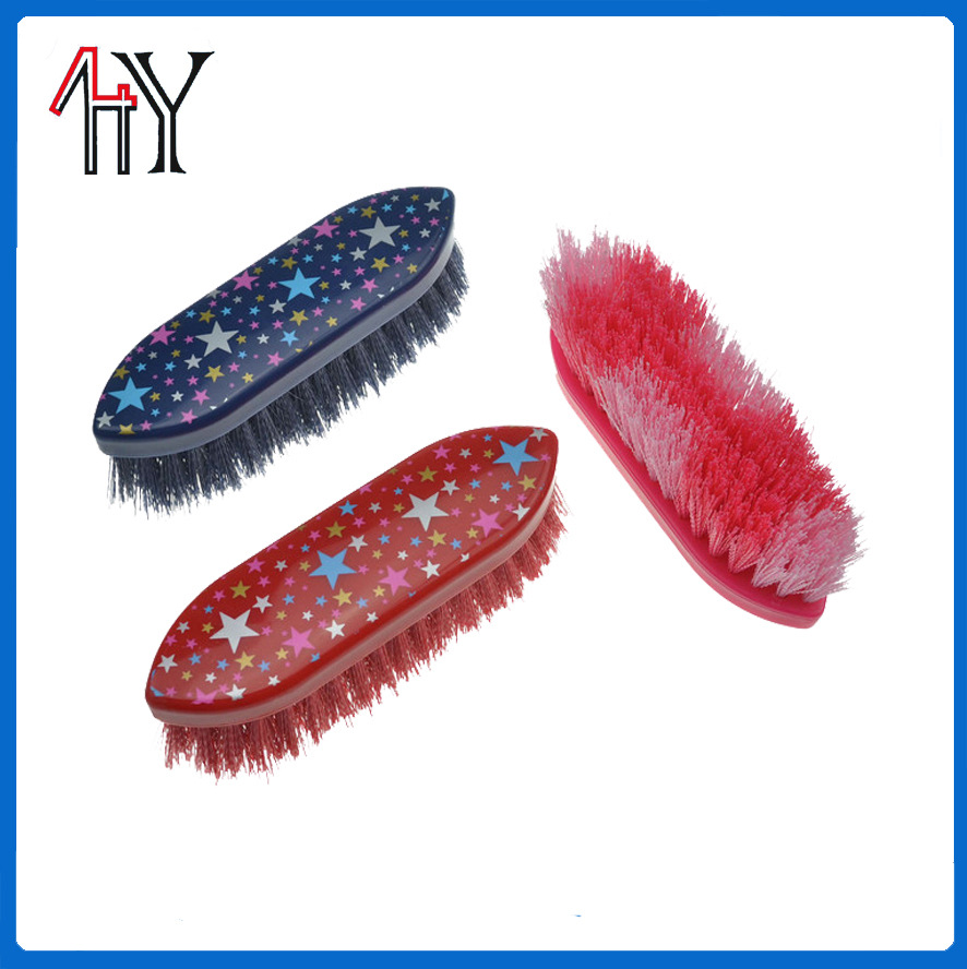 Plastic Printed Horse Hoof Pick Brush