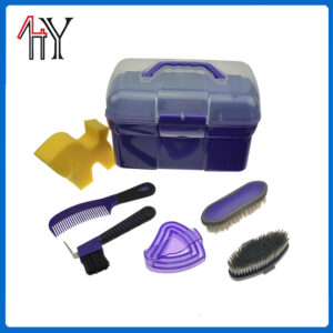 Small Horse Grooming Kit with Brush Set Box