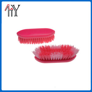 PP Plastic Horse Brush With Hard Bristles For Grooming