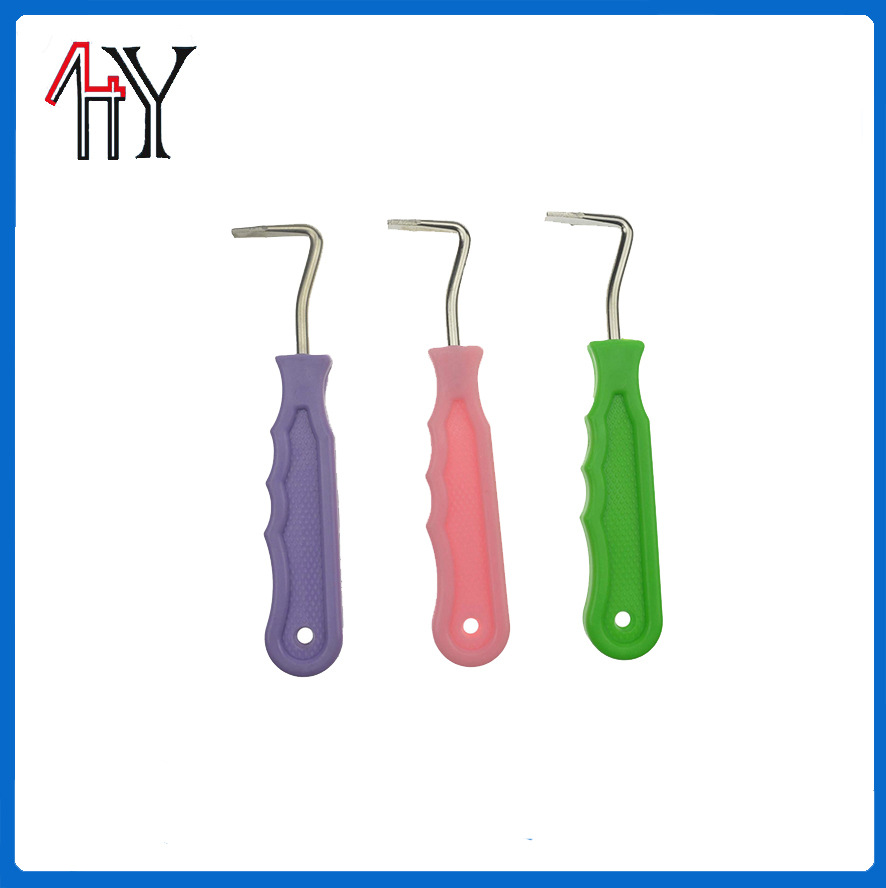 PP Plastic Horse Hoof Pick 12.5 By 4.2 Cm