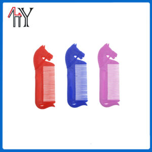 Horse Head Shape Mane Comb PP Grooming Tool
