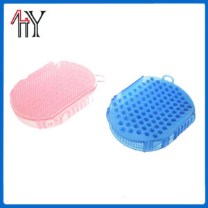 Fluorescent Glove Massage Horse Brush PVC 15 cm