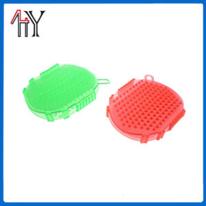 Large Fluorescent Glove Massage Horse Brush