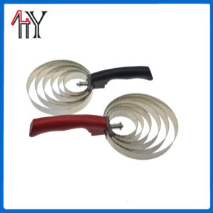 Six Ring Stainless Steel Horse Brush 23x10.5cm