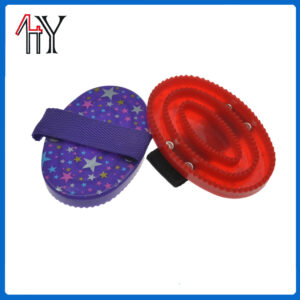 Plastic Massage Horse Brush For Muscle Relaxation