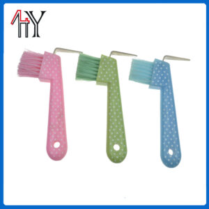 Plastic Printed Horse Hoof Pick Brush