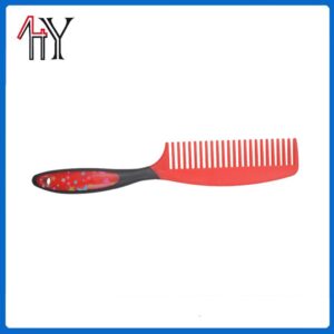 Coated Long Handle Horse Mane and Tail Comb