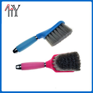 Silicone Handle Long Handle Horse Brush