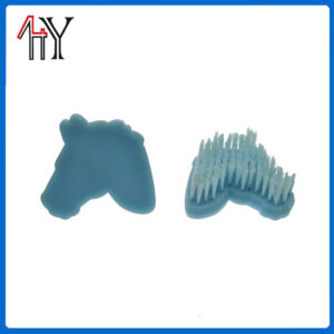 Horse Head Shaped Plastic Horse Brush