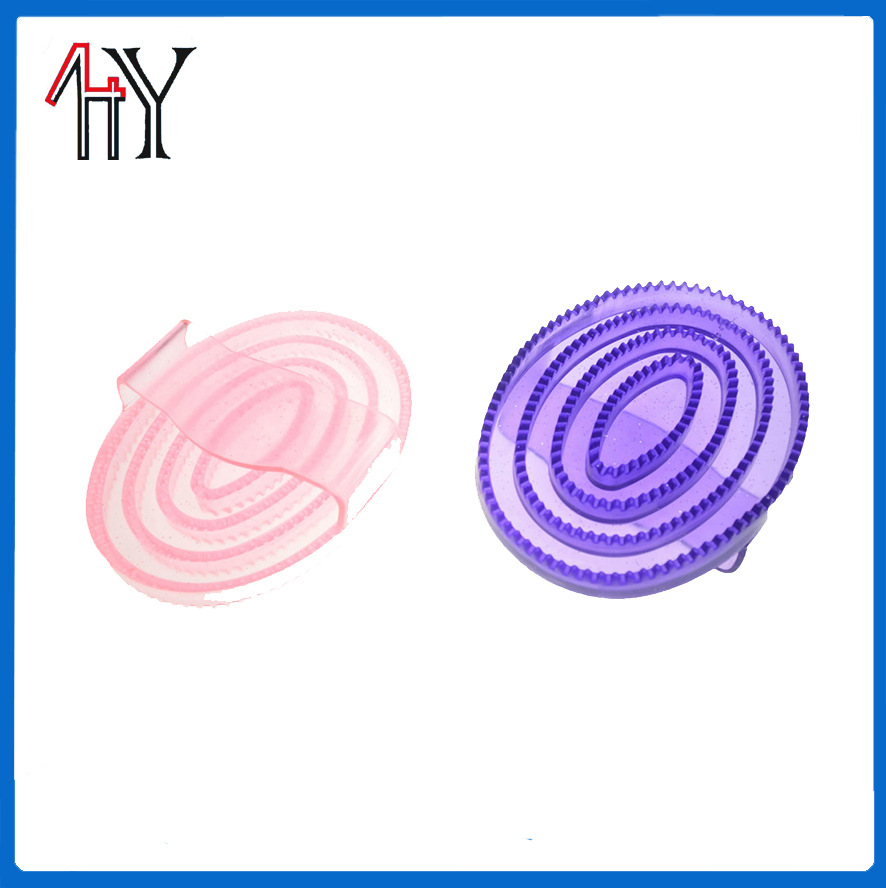 37-Teeth PVC Horse Massage Brush Pet Grooming Tool