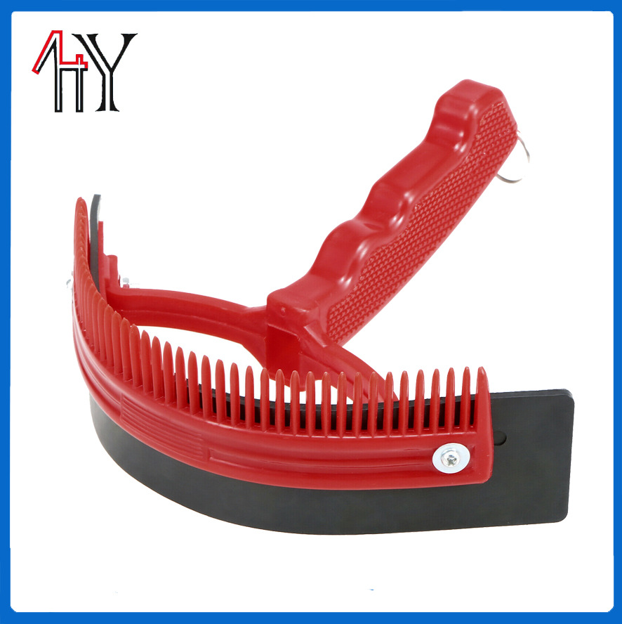 Double-Sided Horse Sweat Scraper with Square Handle