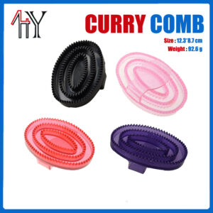 PVC Massage Horse Brush For Muscle Relaxation