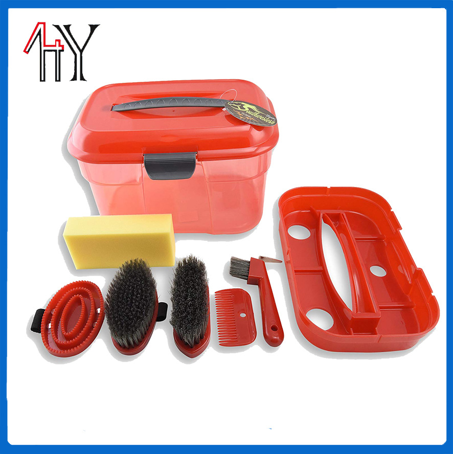 Large Toolbox Horse Grooming Kit PP PVC 32.5x21.5x20.5 cm