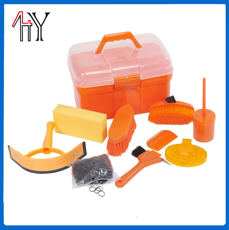 Large Toolbox Horse Grooming Kit PP PVC 27.5x19x16 cm