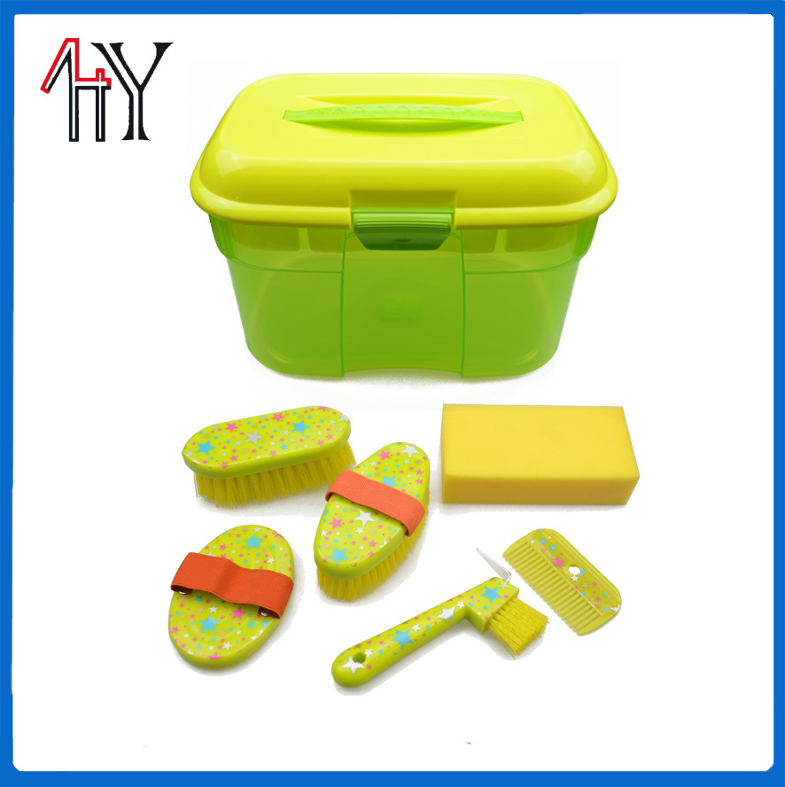 New Toolbox Horse Brush Set PP PVC