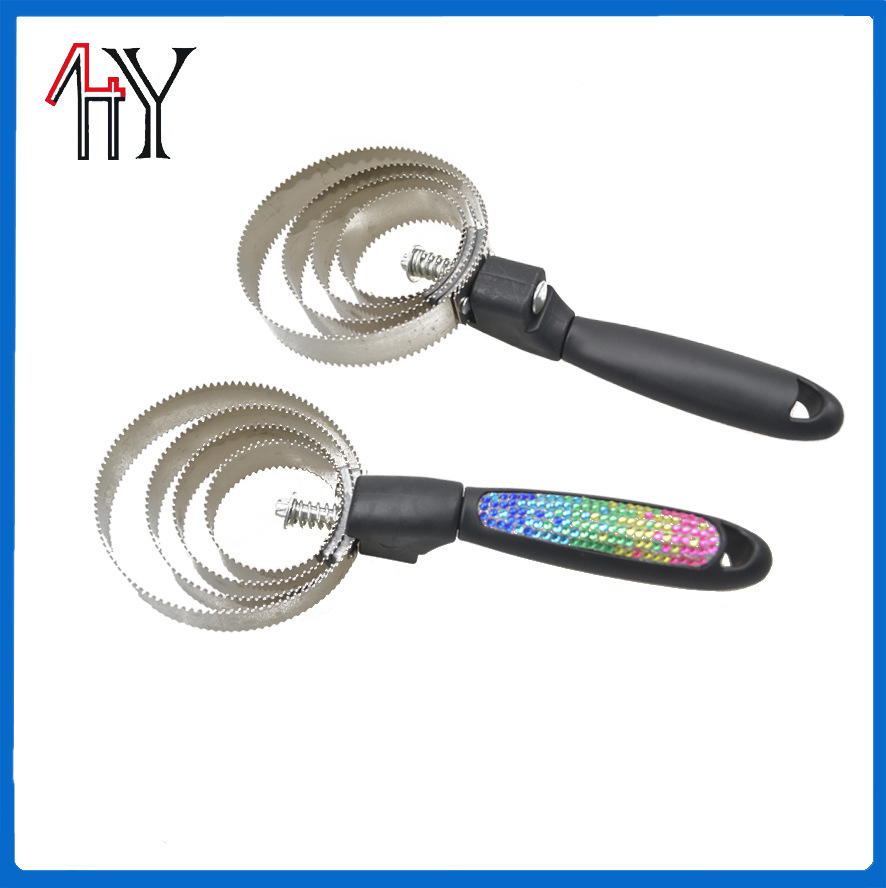 Rhinestone Decorated Plastic Horse Brush