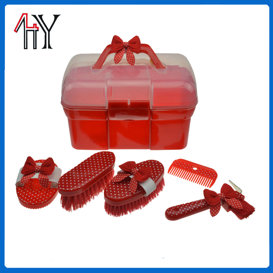 Horse Grooming Kit Small Toolbox Brush Set