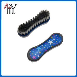 TPE Coated Figure-Eight Soft Bristle Horse Face Brush