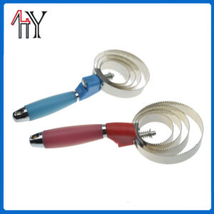 Silicone Handle Four Ring Horse Brush