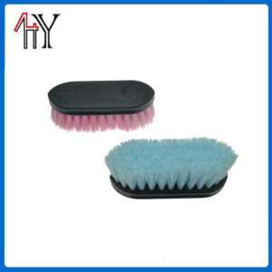 PP Plastic Horse Brush Hard Bristle Grooming Tool