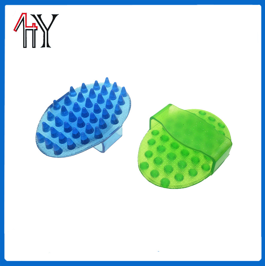 37-Teeth PVC Horse Massage Brush Pet Grooming Tool