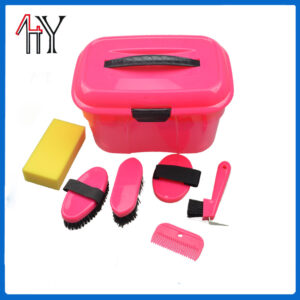 New Toolbox Horse Brush Set PP PVC