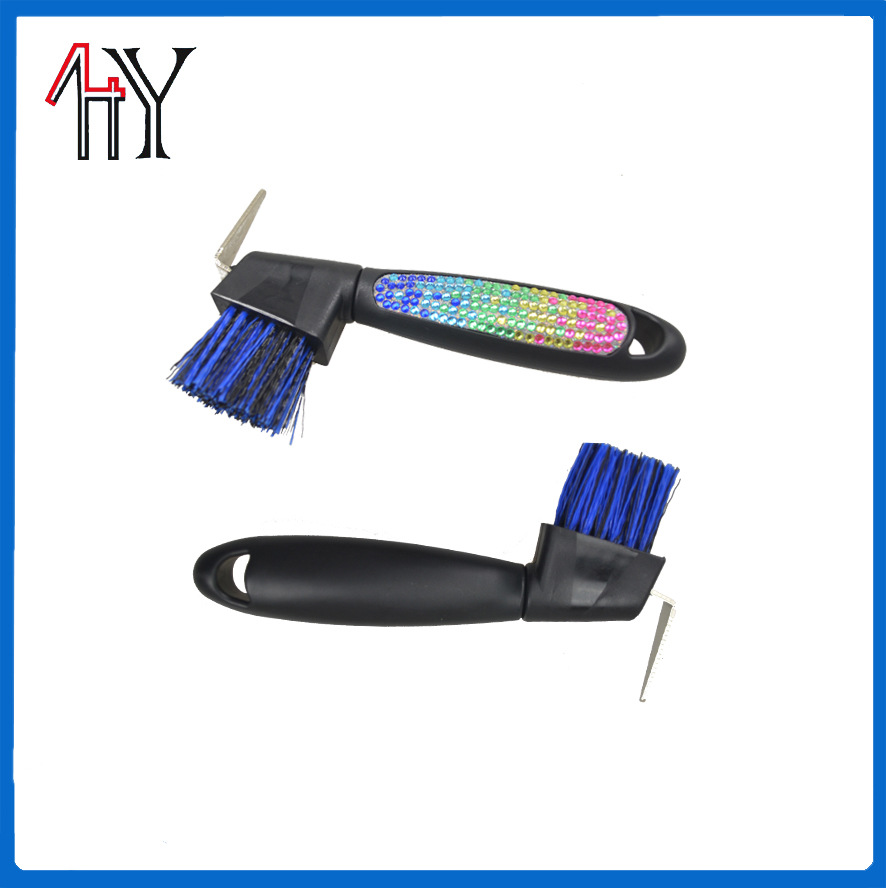 Rhinestone Handle Horse Hoof Pick PP Material