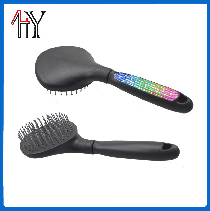 PP Tail Comb With Rhinestones 23.8 cm