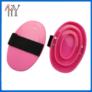 Large Rubber Massage Horse Brush PP PVC TPE 16.2 cm