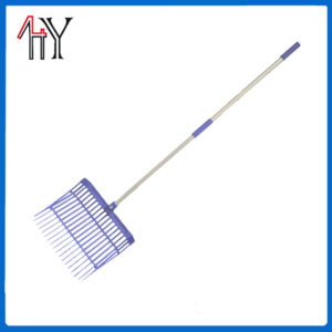 ABS Plastic Large Manure Fork 38.5x32 cm for Stable Use
