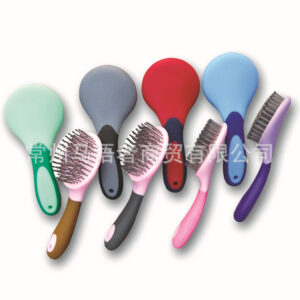Equestrian Stable Cleaning Brush Rubber Coated