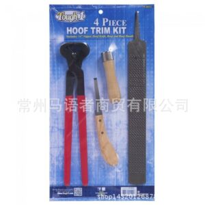 Hoof Nipper Blister Set Farrier Tool Kit 4 Piece