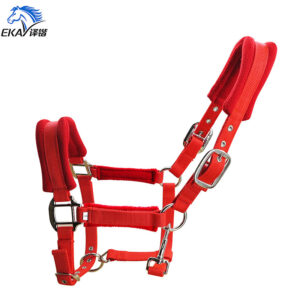 25mm Wide PP Webbing Horse Halter with Fleece Cushion LT2006