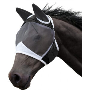 New Velcro Horse Head Mask Anti-Insect Fly Eye Cover Equestrian