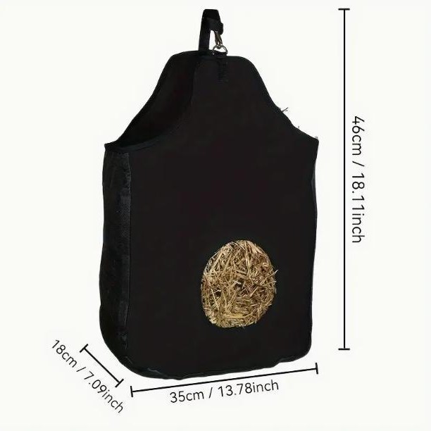Slow feed hay bag for horse stable travel - Image 2
