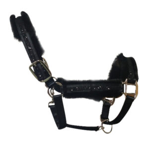 High Quality Fleece Horse Halter Webbing Wool Head Collar Lead Rope