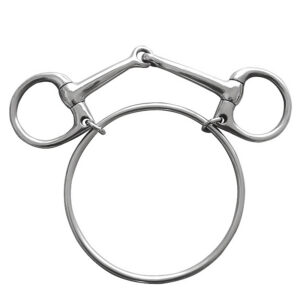 Stainless Steel Dexter Ring Bit For Racing Large Loose Rings