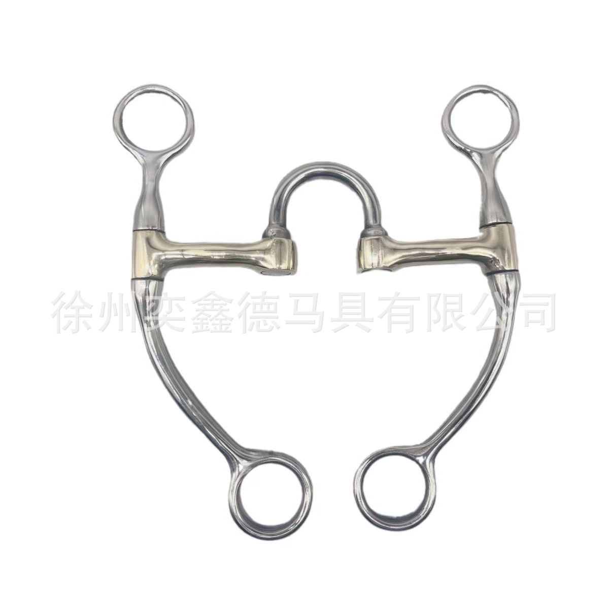 Western Horse Bit Stainless Steel Red Brass Mouthpiece