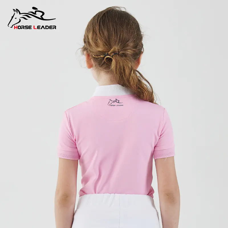 Summer Short-Sleeve Equestrian T-Shirt For Children