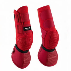 KPU Rubber Horse Leg Protection Boots OK Fabric