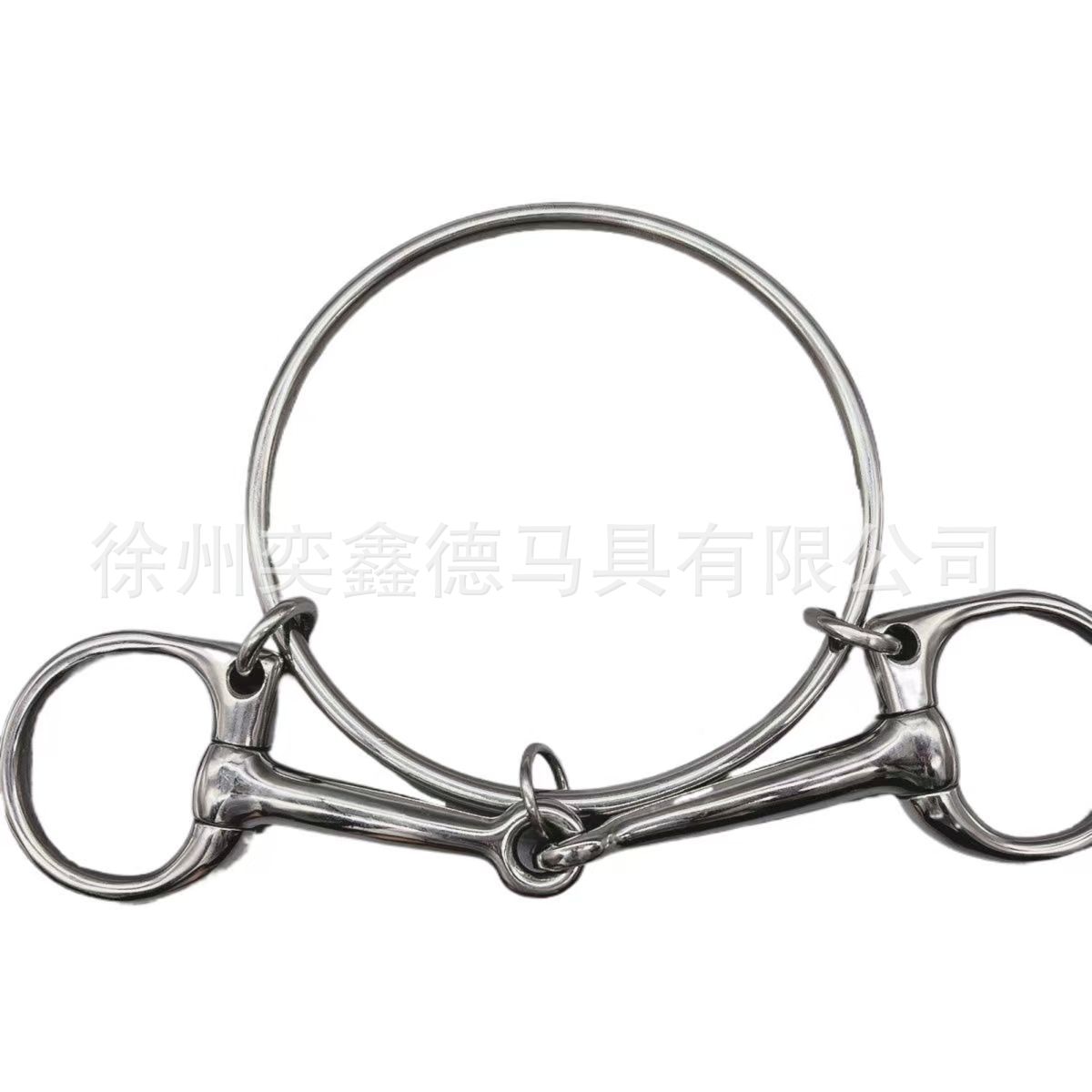 Stainless Steel Horse Bit Mouthpiece Racing Equestrian Accessory