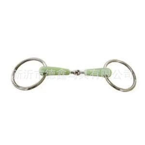 Stainless Steel 304 Horse Mouth Bit Apple Scented Rubber Coated