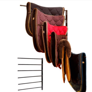 6-Arm Saddle Pad Rack For Stable