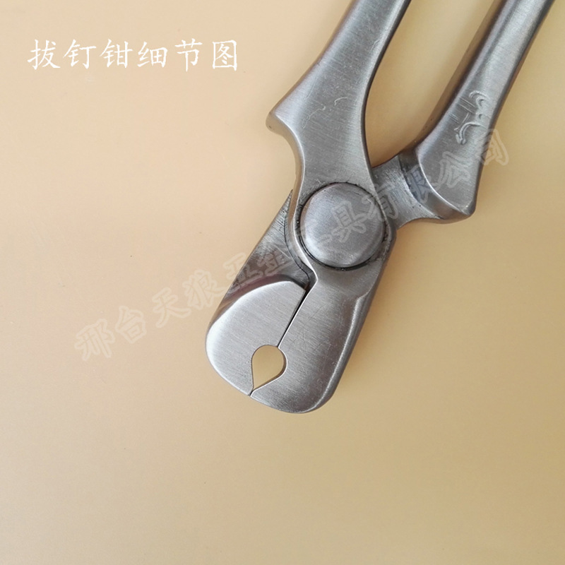 MARCH 12 Inch Nail Pull Off Pliers Farrier Tool