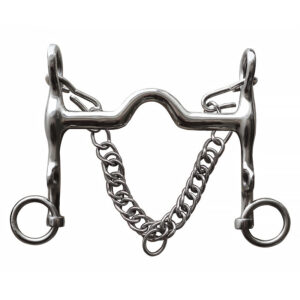 Stainless Steel Weymouth Bit Hooks Curb Chain 120mm