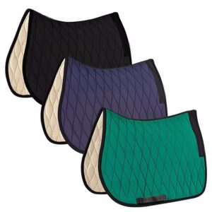 Equestrian Saddle Pad Custom Colors Factory Direct