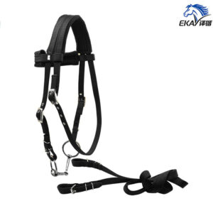 PP Webbing Horse Bridle with Removable Snaffle Bit LT5003