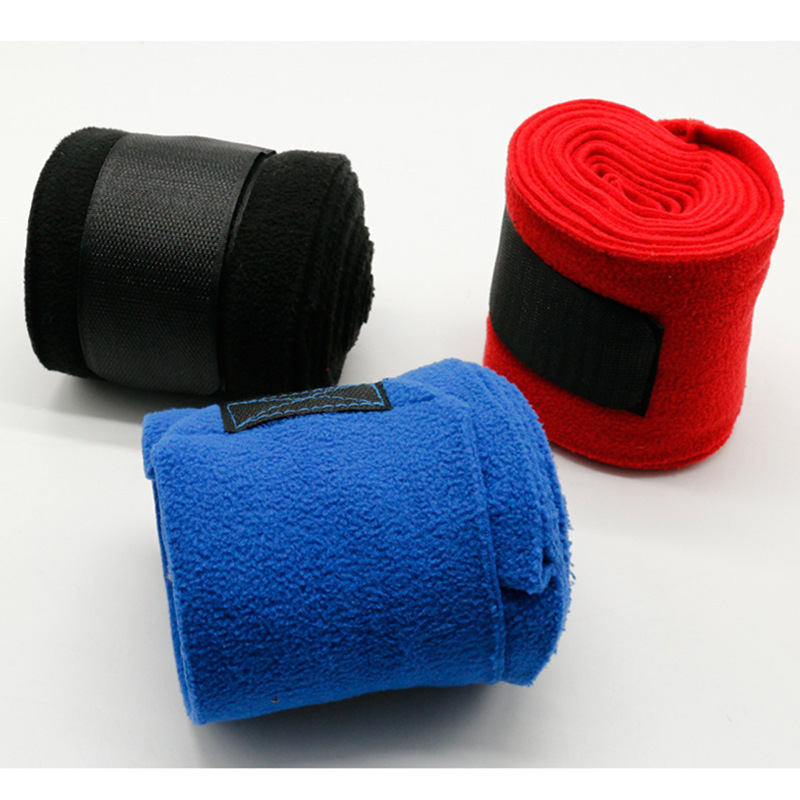 Fleece Horse Leg Wraps Protection Equestrian Equipment