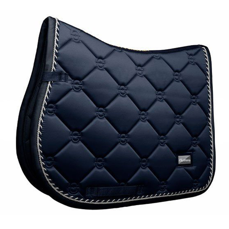 Jumping Saddle Pad Wear-Resistant Breathable Satin