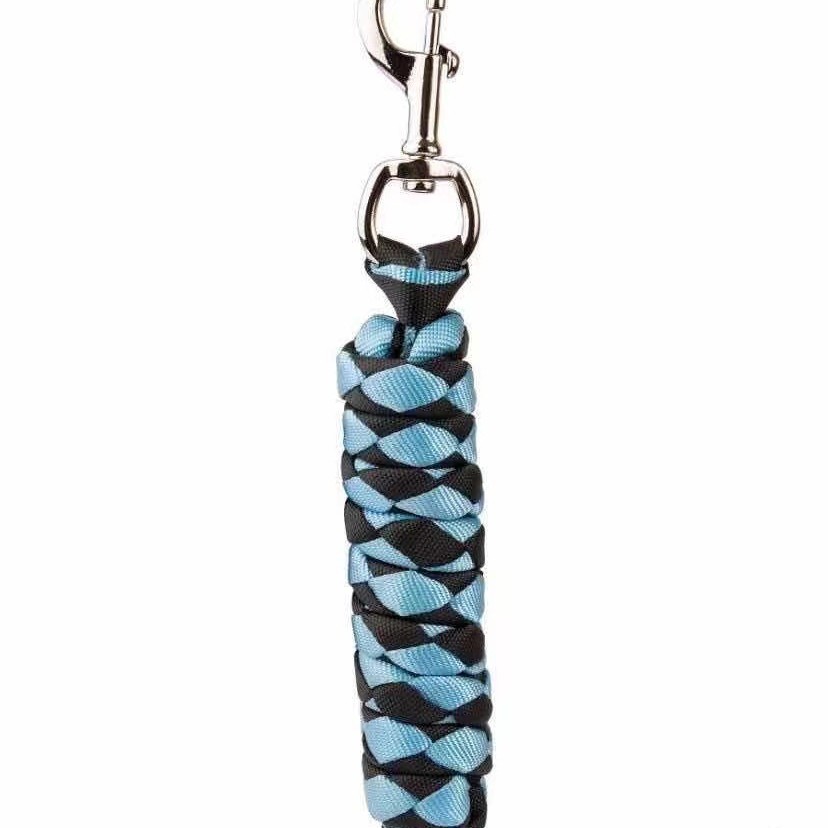 Handwoven Nylon Horse Lead Rope In Multiple Colors